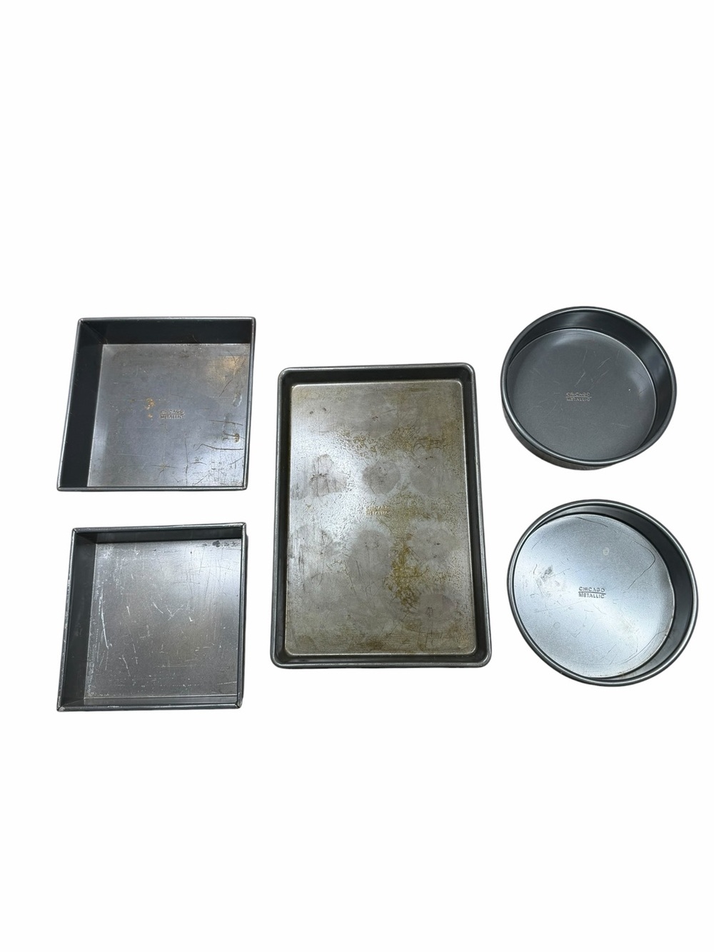 5-Piece Chicago Metallic Non-Stick Metal Bakeware Set